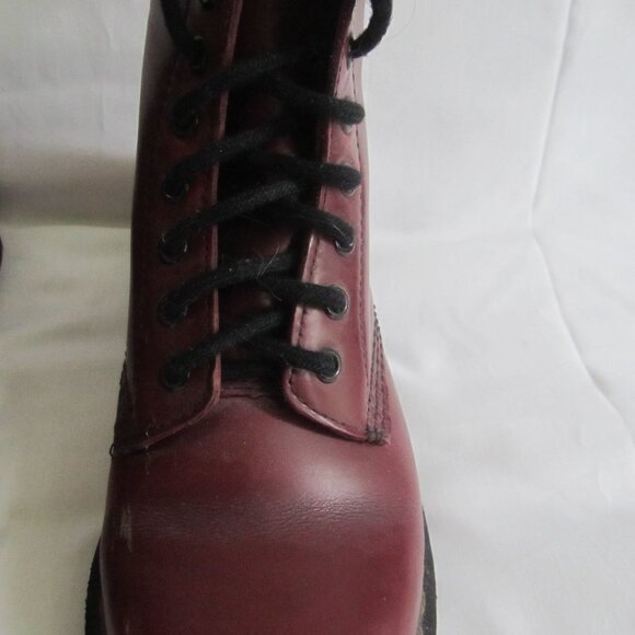 Dr. Martens Cherry Red 1460 Limited Edition Broken In Collection - Picture 3 of 5